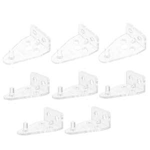 Olsdxawq OLSDXAWQ Haczyki Przezroczyste do Żaluzji 1 Zestaw