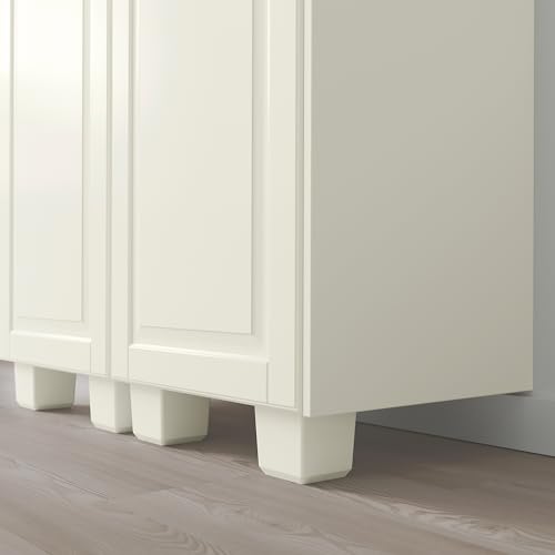 Jambe FÖRBÄTTRA blanc cassé 8 cm ProTuning pour meuble - 3