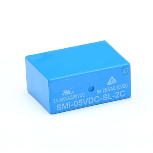 Relais de puissance SMI-05VDC-SL-C avec commutation stable 5A pour PCB