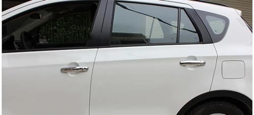Cubierta cromada de manija puerta Suzuki S-Cross 2014-2018 con botón inteligente 2
