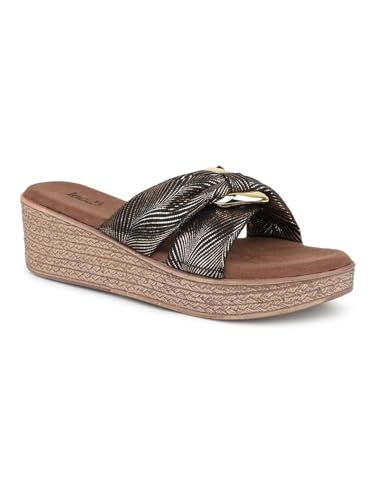 Inc.5 Women Antique Embellished Wedge Heels (B0CQPDP946) Amazon Price History, Amazon Price Tracker