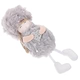 Fabriqué en peluche douce et agréable au toucher, cet ornement suspendu est sûr et