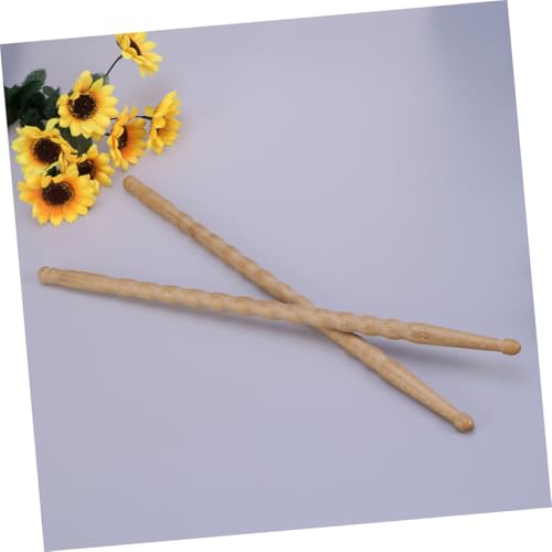 Baquetas de bambú 5B set 2 piezas color caqui miniatura 5