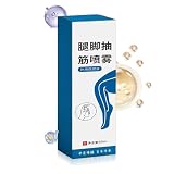 Spray per la cura delle gambe, 60 ml, liquido naturale ad azione rapida, quotidiana per il benessere delle gambe, per donne e uomini, per casa, interni ed esterni, post-esercizio, camminate