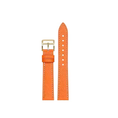 [ȓX] First Layer Of Cowhide Watch Strap Leather Watchband Compatible With Hermes Universal Flat Interface Quick Release Bracel