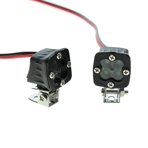 Luces RC para Axial y Traxxas TRX4 focos delanteros de escala 1/10