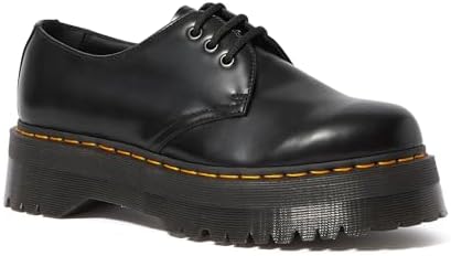 新品未使用 Dr. Martens 1461 Quad II 24センチ Dr. Martens Derbies and Oxfords 1461 Quad Black Polished Smooth
