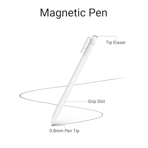 Image of nRp 10 Inch InfiSlate Magnetic Writing Magic Board with Eraser and Pen