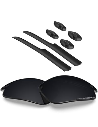 Image of BLAZERBUCK Polarized Replacement Lenses & Sock Kit for Oakley Fast Jacket OO9097 /Fast Jacket Asian Fit OO9162 Sunglass