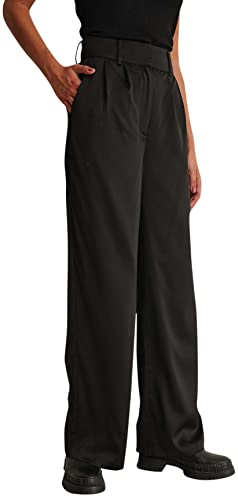 Image of NA-KD Pressed Suit Pants, Black, EU 32