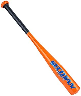 SECOTAN Premium Aluminum Baseball BAT | 2 1/4-10 | 24'' 25'' 26'' inches Tball Bat, Self Defense, Weight Training, and Pickup Games(24 Inch, Orange)