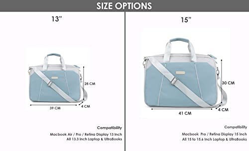 Image of Probus Laptop Messenger Bag Sling Designer Water Resistant Spacious Sleeve Case Cover for Men and Women
