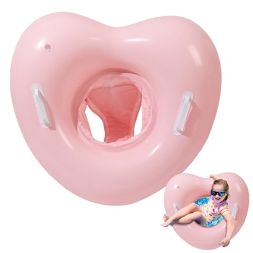 de baño para bebé – Flotador de piscina en forma de corazón, decoración del hogar para fiestas, boda, compromiso, graduación