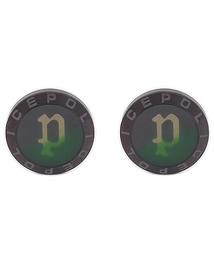 POLICE Unroll Green- Yellow Laserlens Cufflinks For Men - PEAGC0004701 (B0C3DFKZHH) Amazon Price History, Amazon Price Tracker