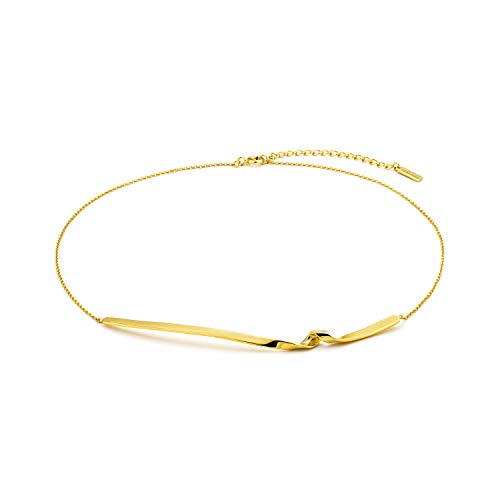 ANIA HAIE Damen-Kette Twist Necklace 925er Silber One Size Gold 32014204