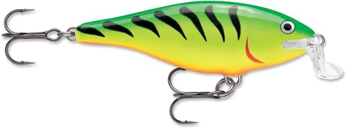 Rapala Shallow Shad Rap 09 Fishing lure, 3.5-Inch, Firetiger