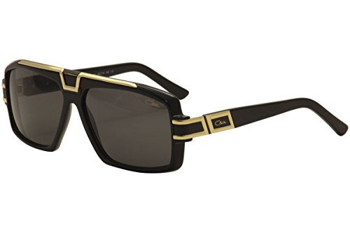 Cazal 883 Sunglasses 001SG Black/Gold Grey Lens 62 mm