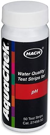 Hach pH Test Strips, 4-9 pH Units, 2745650