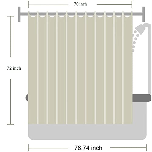 Jipusai World Map Shower Curatins, Vintage Style Green Map Shower Curtain Sets For Bathroom,Fabric Colorful Countries Globe Nautical Map Bath Curtains With Hooks 70X72 In #TOP5
