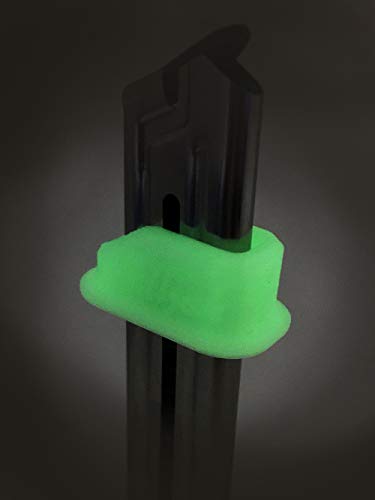 Hilljak Mini Magazine Speed Loader Designed to fit Ruger Mark I II III IV 22/45, Smith & Wesson Victory, Browning Buckmark 22LR, Quickie Loader (Glow in The Dark)