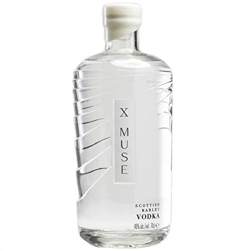 X MUSE Vodka 70cl (Tenth Muse) – Scottish Barley Vodka Distilled and Bottled in Scotland – 40% Alcohol By Volume (X Muse Vodka) X MUSE Vodka 70cl (Tenth Muse) - Scottish Barley Vodka Distilled and Bottled in Scotland - 40% Alcohol By Volume (X Muse Vodka) – X Muse