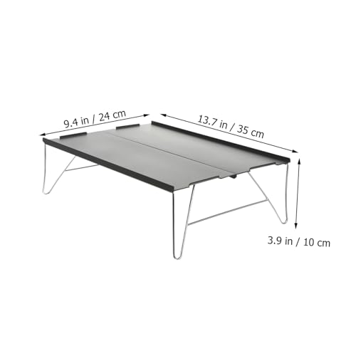 Table de camping pliante en aluminium table d'extérieur stable portable sans outil