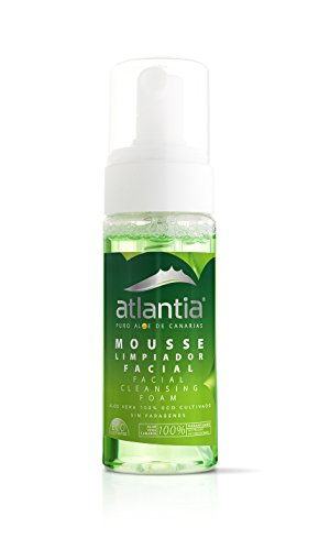 Atlantia Mousse Limpiador Facial | Gel Limpiador Facial | Jabón Facial | Espuma de Limpieza Facial | Limpieza para la Cara | Cuidado de la Piel | 150 ml