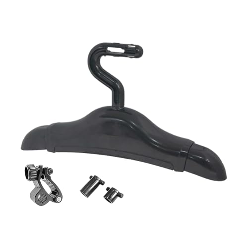 PRETYZOOM Asta Stendibiancheria per Balcone in Acciaio Inox, Palo di Portata Estensibile Gancio, Bastone Appendiabiti Resistente per Uso Domestico e Armadio, Lunghezza 94 Cm, Stile Casuale