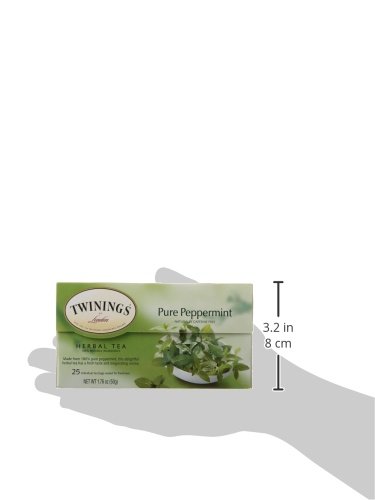Twinings Pure Peppermint Tea, 25 Count