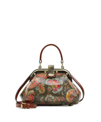 Patricia Nash Conselice Frame Satchel (Italian Floral Paisley)