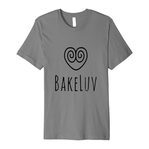 BakeLuv Merch | For the Luv of Baking Premium T-Shirt Cover