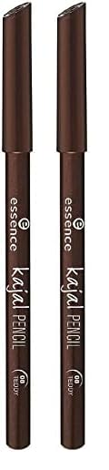 ESSENCE Kajal Pencil lápiz de ojos 08 Teddy (Paquete de 2)