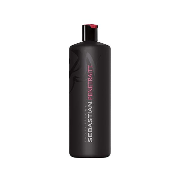 Sebastian Professional Penetraitt Shampoo, Strengthening & Repair, For Damaged & Colored Hair, 33.8 fl oz