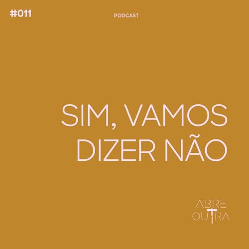 Page de couverture de SIM, VAMOS DIZER NÃO