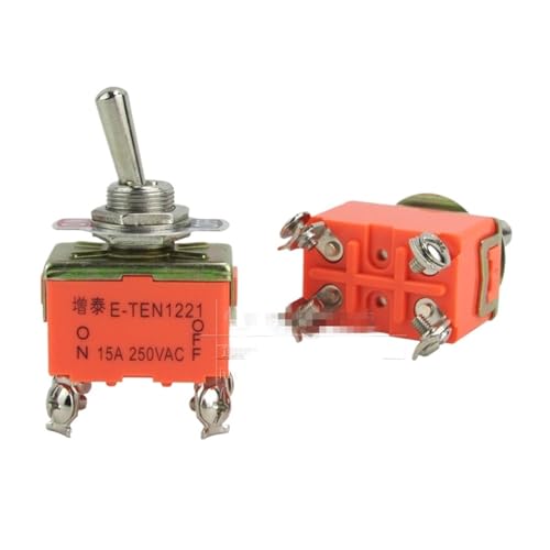 Interrupteur à bascule AC 250V 15A DPST pour remplacer un commutateur usé - 3