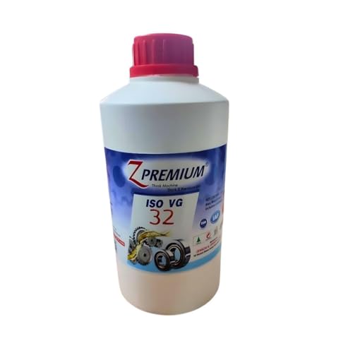 Image of ZPremium ISO VG 32 Hydraulic Oil Premium Anti-Wear Lubricant with Thermal Stability & Corrosion Protection | Long-Life Formula for Industrial Machinery & Compressors (1 Litre)