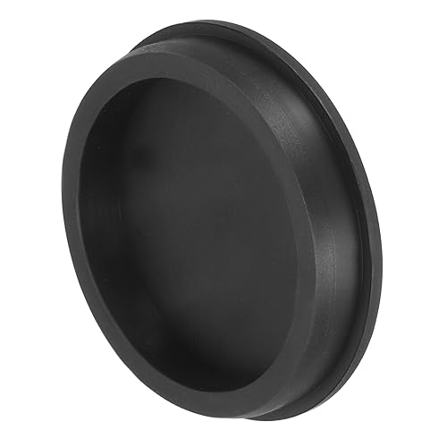 Image of uxcell High Temp Silicone Plug Mount Dia 81mm /3.18 inch T Shaped Rubber Stopper Hole Plugs for Powder Coating Plating Waterproof Plugs Sealing Plugs Black Pack of 1(OD 87mm)
