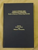 Early Jewish and Christian Exegesis: Studies in Memory of William Hugh Brownlee (Homage Series, No 10) 1555401082 Book Cover