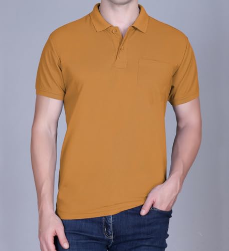 Image of FYLTR Men's Solid Polo | Regular Fit | Casual Polo Shirts for Men