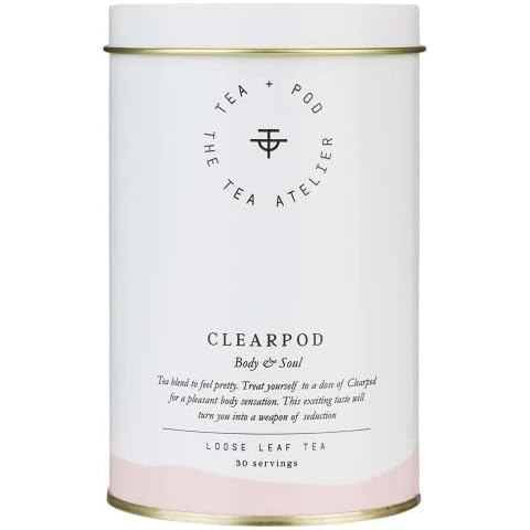 No.09 CLEARPOD - Weißer Tee mit Rosenblüten - 50 g - Komposition aus Pai Mu Tan und duftender Rose Cover