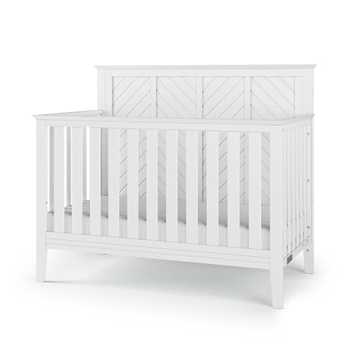 Child Craft Atwood 4-in-1 Convertible Baby Crib, Wooden Nursery Furniture