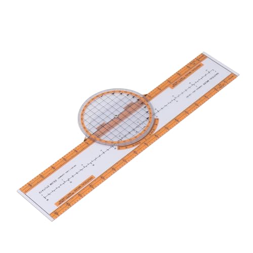 Computadora de aviación para piloto de plástico con tabla giratoria miniatura 3