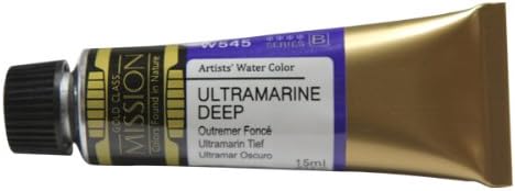 Mijello Mission Gold Class Water Colour, 15ml, Ultramarine Deep