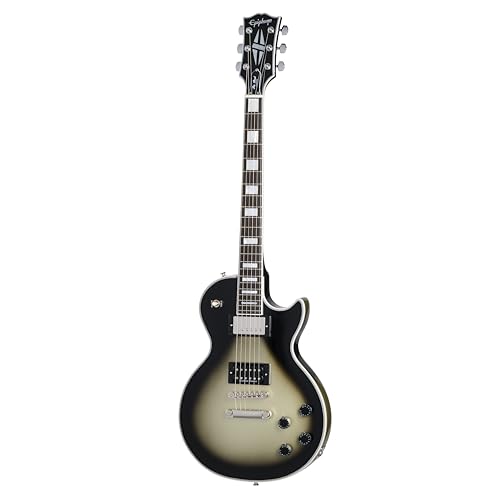 Single Cut Modelle Epiphone Adam Jones 1979 Les Paul Custom Antique Silverburst - Chitarra elettrica Single Cut