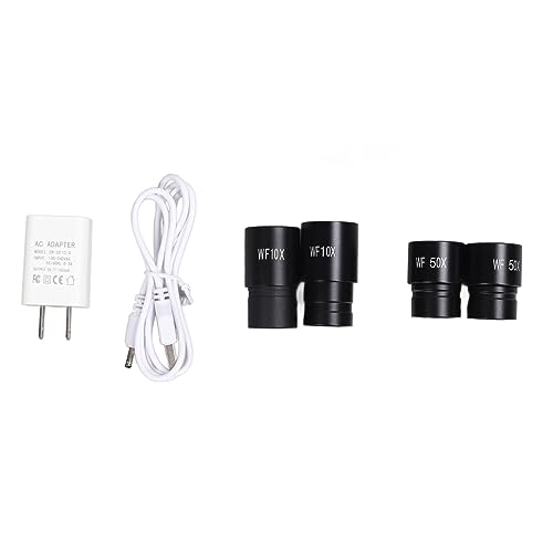 Microscópio Biológico Profissional de Alta Ampliação 40X-5000X Com Amplo Campo de Visão, Iluminação