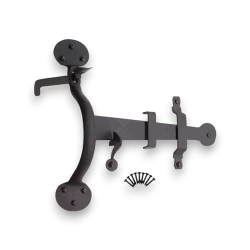 Facile da installare: è estremamente facile installare questo chiavistello Suffolk poiché richiede solo strumenti di base. Tutti i fissaggi necessari sono forniti per un'installazione senza problemi. Ora aggiorna le tue porte con questo elegante kit di chiusura senza la necessità di assistenza professionale.
