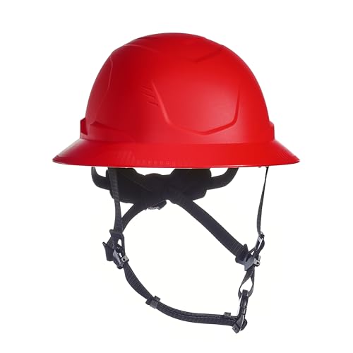 Casque MSA V-Gard H2 rouge pour la sécurité des chantiers de construction - 5