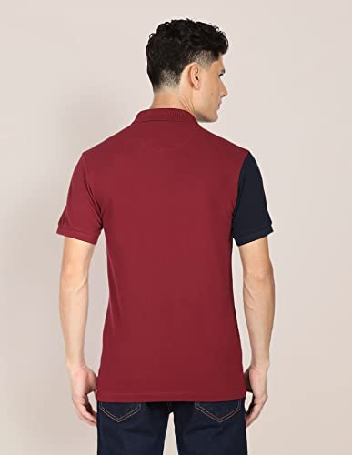 Image of U.S. POLO ASSN. Slim Fit Polo T Shirts for Men - 100% Cotton, Half Sleeves Mens Tshirt
