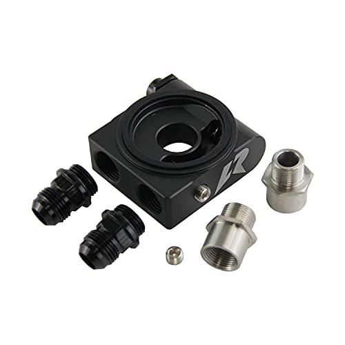 LineRacing Universal Oil Cooler Thermostat Sandwich Plate