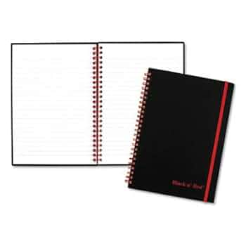 Black n' Red JDKC67009 - Poly Twinwire Notebook: Amazon.com
